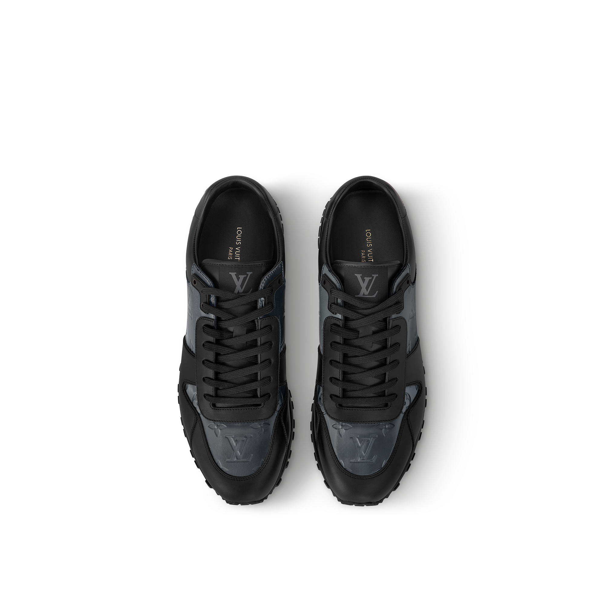 Louis vuitton run away sneaker sales black